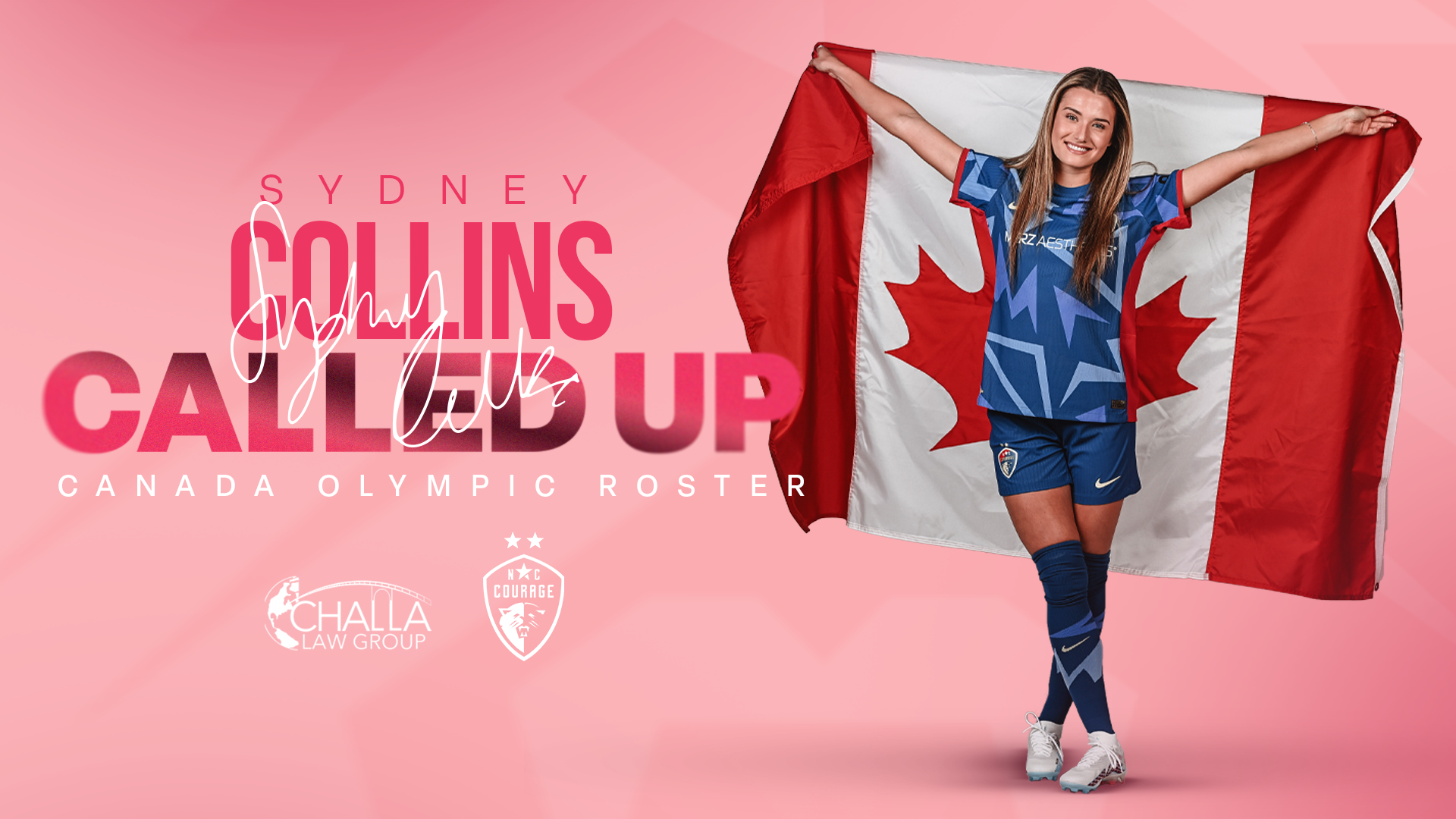 Sydney Collins named to Canadian Olympic roster - NC Courage